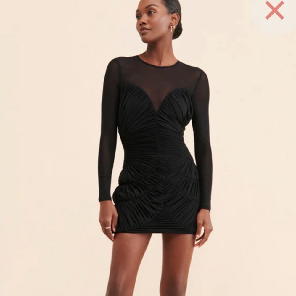 Line & Dot dress - size xs - black